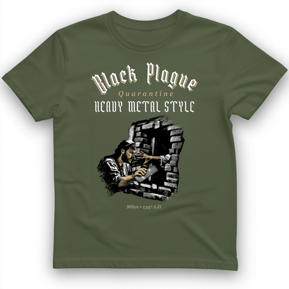 Milan Quarantine T-Shirt Military Green / S