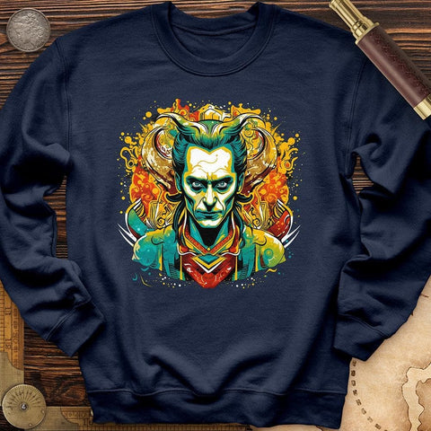 Mischievous Loki Crewneck Navy / S