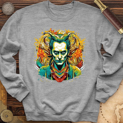 Mischievous Loki Crewneck Sport Grey / S