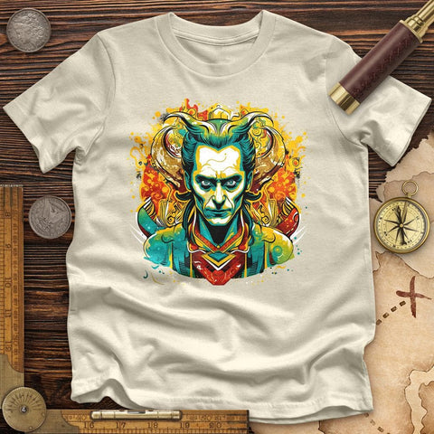 Mischievous Loki High Quality Tee Natural / S