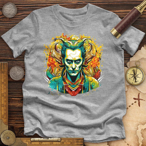 Mischievous Loki High Quality Tee Athletic Heather / S