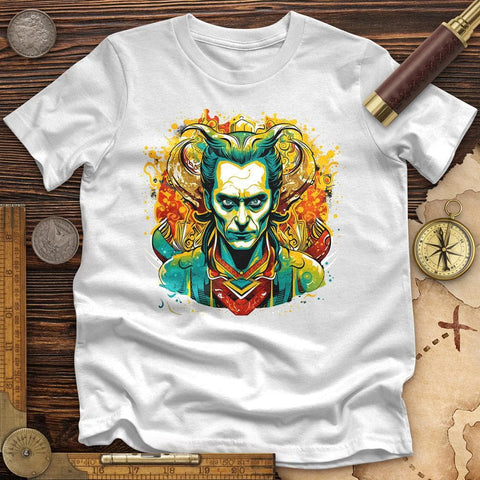 Mischievous Loki High Quality Tee White / S