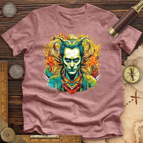 Mischievous Loki High Quality Tee Heather Mauve / S