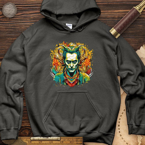 Mischievous Loki Hoodie Charcoal / S