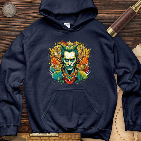 Mischievous Loki Hoodie Navy / S