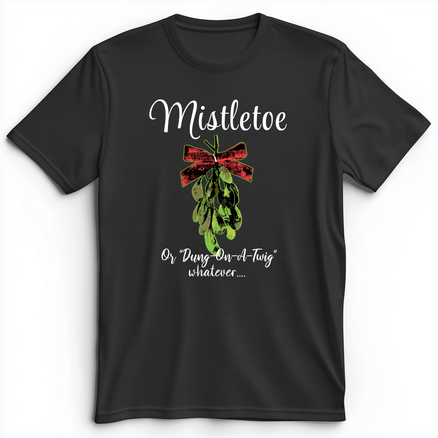 Mistletoe Premium Tee Dark Grey Heather / S