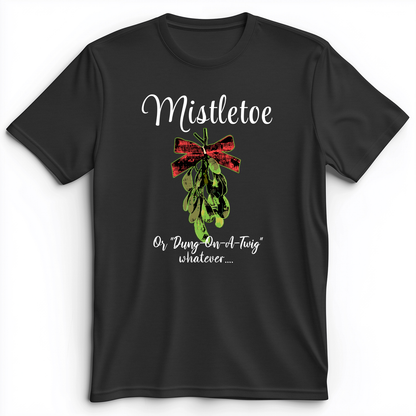 Mistletoe Premium Tee Dark Grey Heather / S