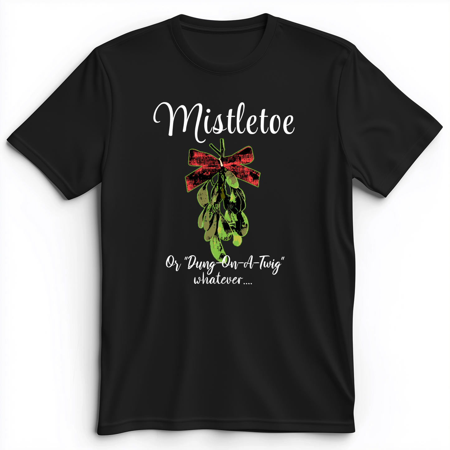 Mistletoe Premium Tee Black / S