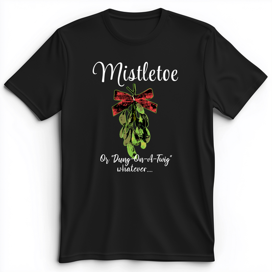 Mistletoe Premium Tee Black / S
