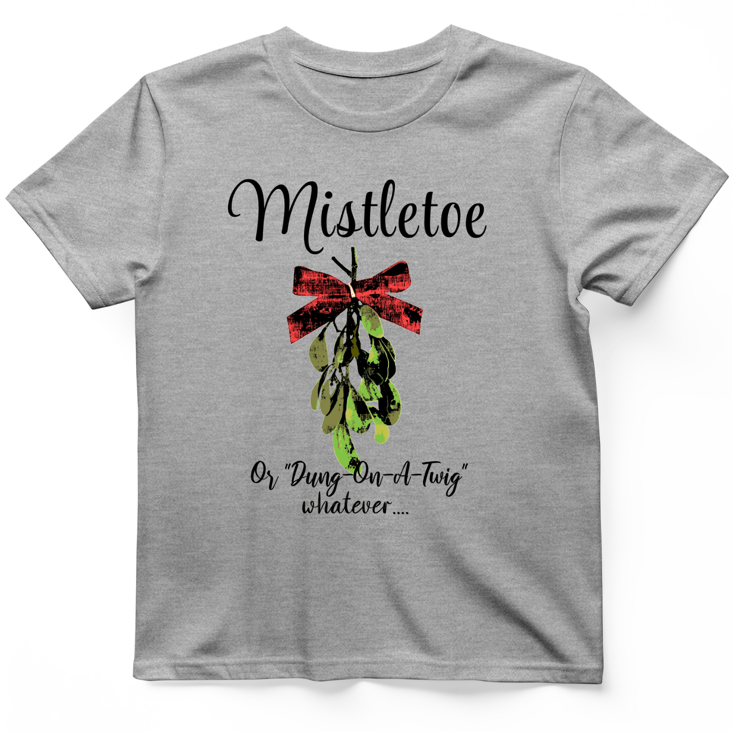 Mistletoe T-Shirt Sport Grey / S