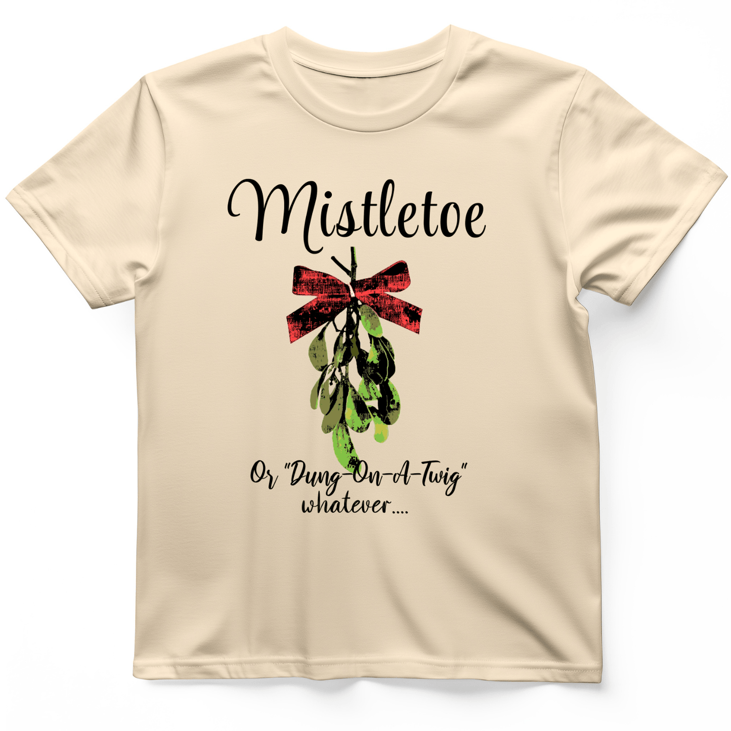 Mistletoe T-Shirt Natural / S