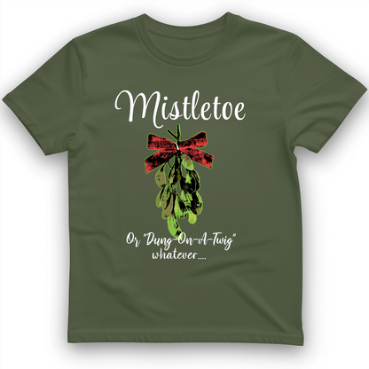 Mistletoe T-Shirt Military Green / S