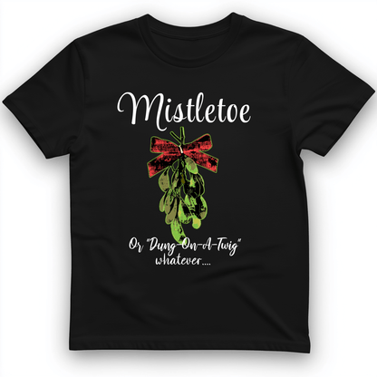 Mistletoe T-Shirt Black / S