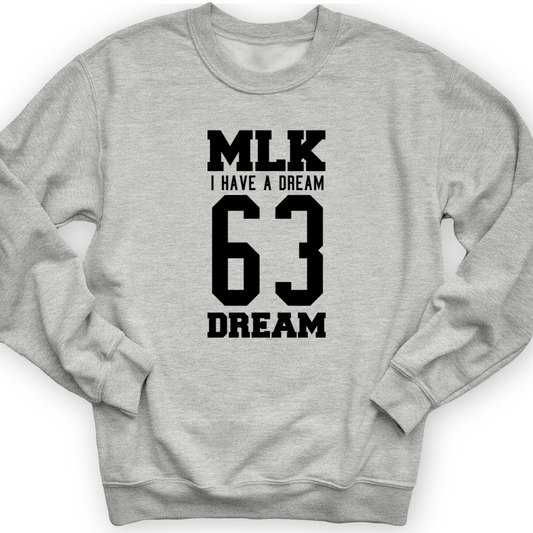MLK 63 Crewneck Sport Grey / S