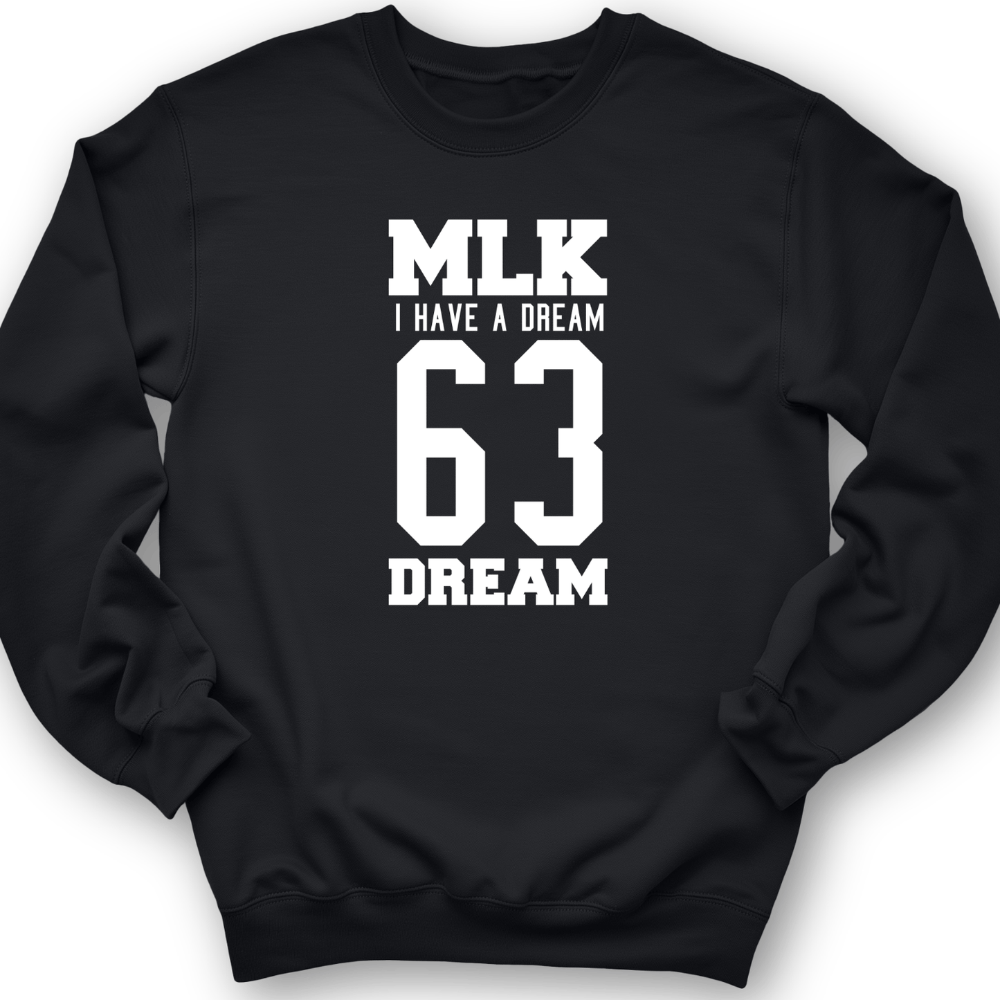 MLK 63 Crewneck Black / S