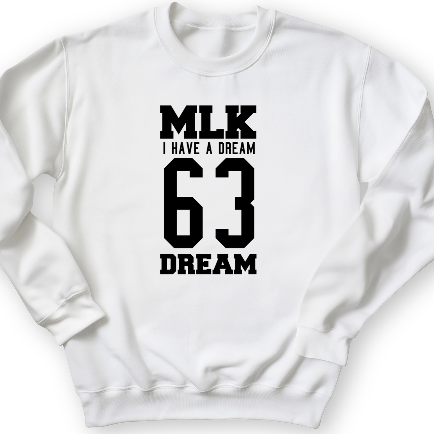 MLK 63 Crewneck White / S