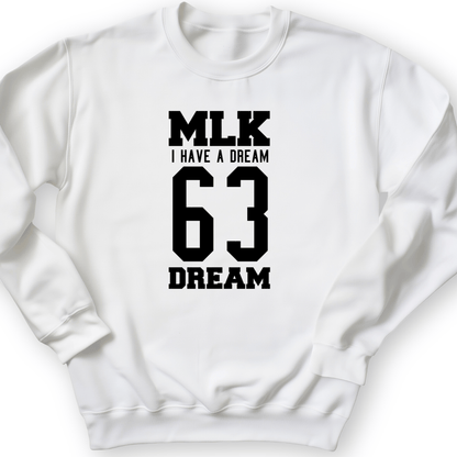MLK 63 Crewneck White / S