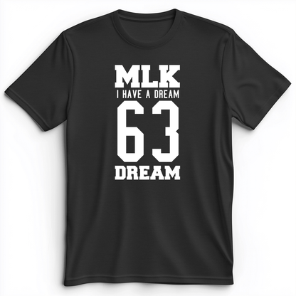 MLK 63 Premium Tee Dark Grey Heather / S