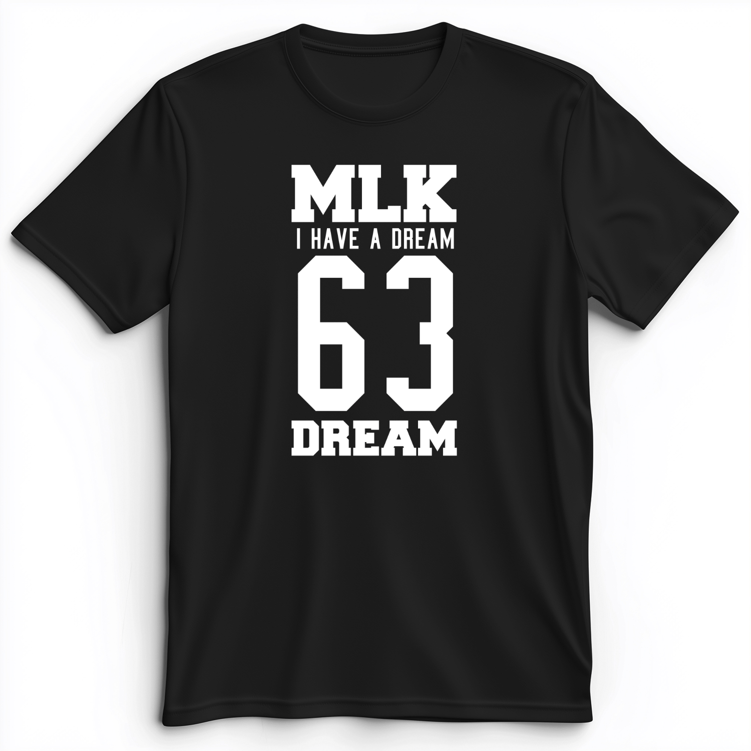 MLK 63 Premium Tee Black / S