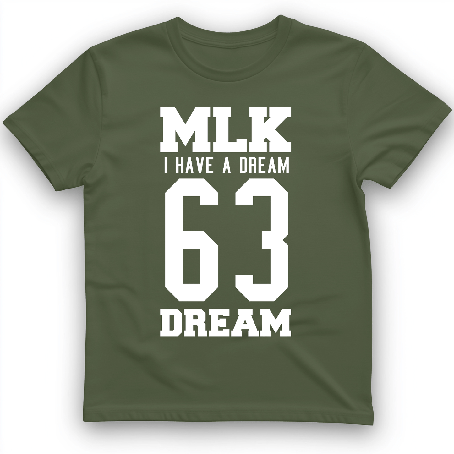 MLK 63 T-Shirt Military Green / S
