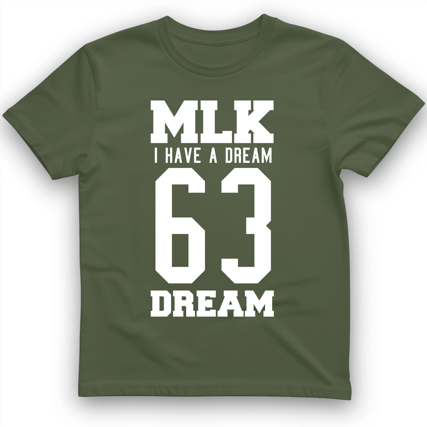 MLK 63 T-Shirt Military Green / S