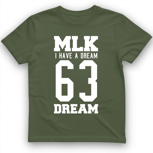 MLK 63 T-Shirt Military Green / S