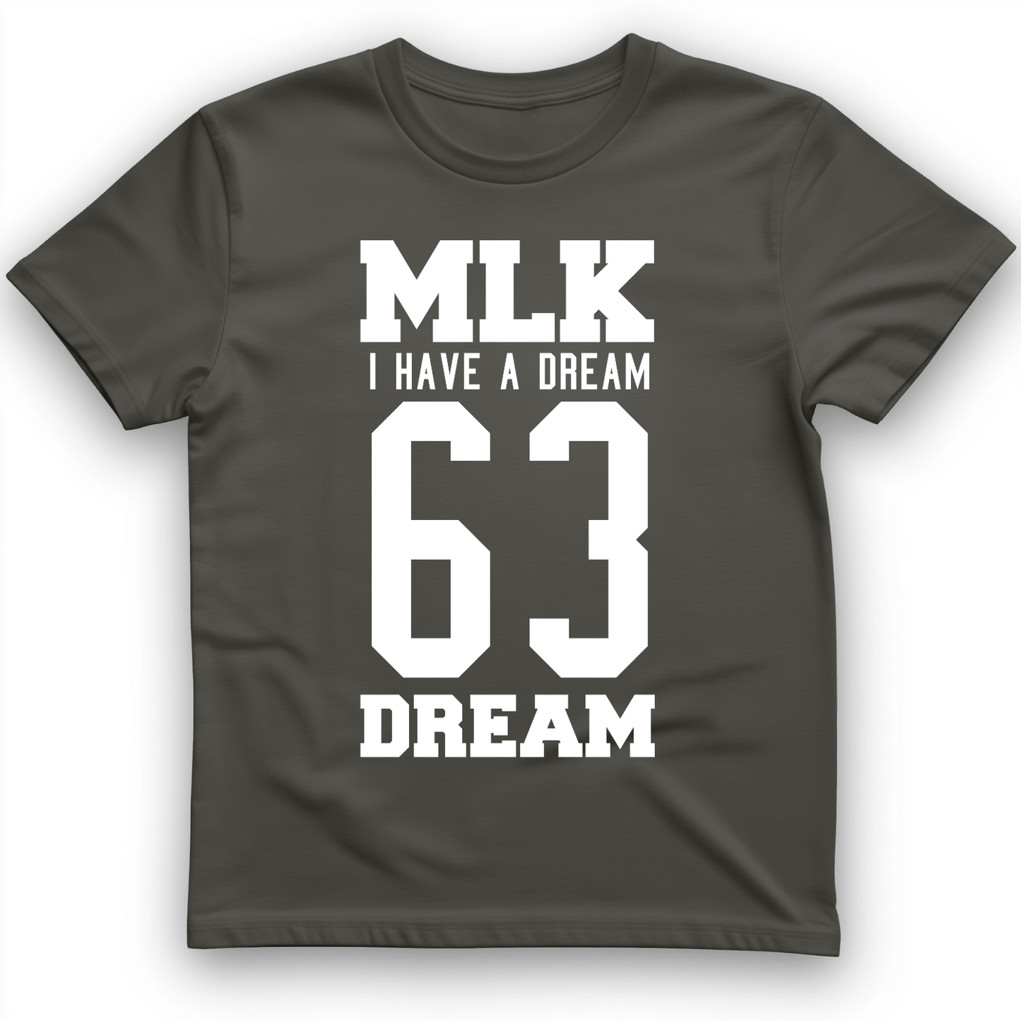 MLK 63 T-Shirt Charcoal / S