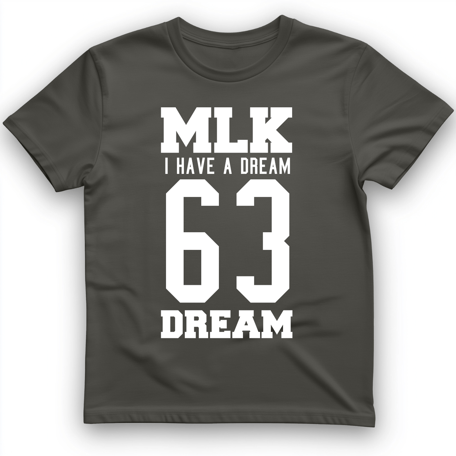 MLK 63 T-Shirt Charcoal / S