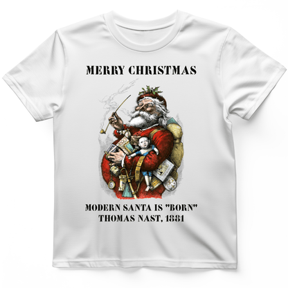 Modern Santa Claus T-Shirt White / S