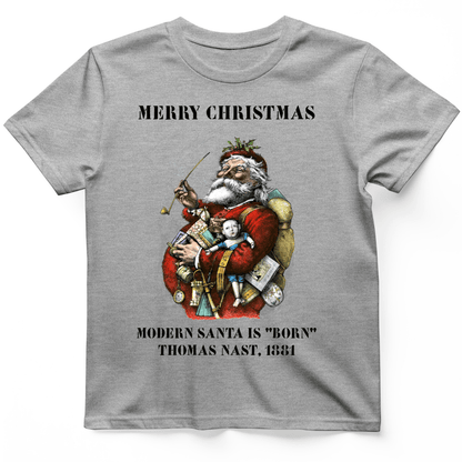 Modern Santa Claus T-Shirt Sport Grey / S