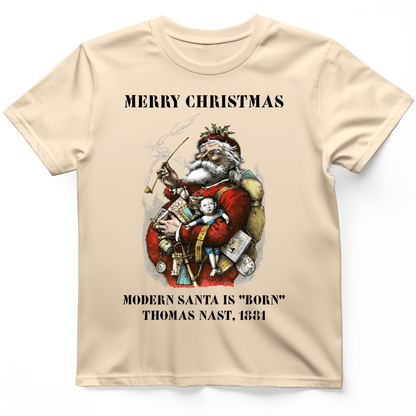 Modern Santa Claus T-Shirt Natural / S