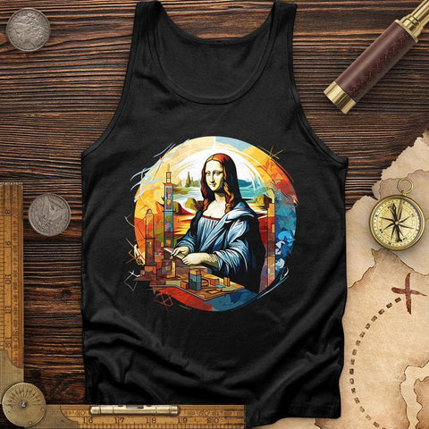 Mona Lisa Art Tank Black / XS