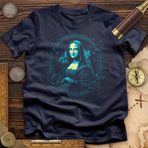 Mona Lisa Colored T-Shirt Navy / S