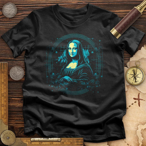 Mona Lisa Colored T-Shirt Black / S