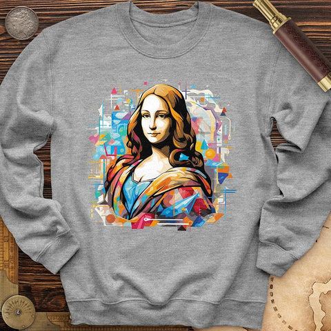 Mona Lisa Pastel Crewneck Sport Grey / S