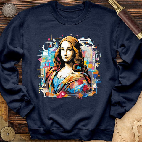 Mona Lisa Pastel Crewneck Navy / S