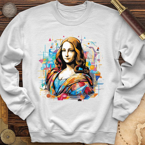 Mona Lisa Pastel Crewneck White / S