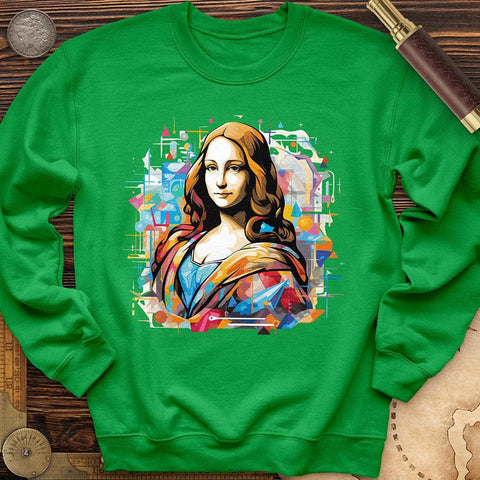 Mona Lisa Pastel Crewneck Irish Green / S