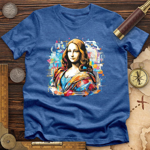 Mona Lisa Pastel High Quality Tee Heather True Royal / S