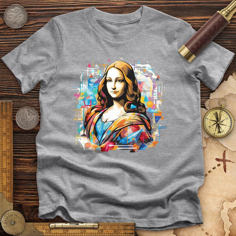 Mona Lisa Pastel High Quality Tee Athletic Heather / S