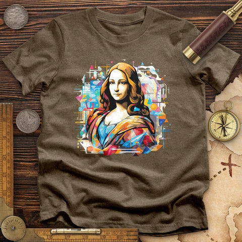 Mona Lisa Pastel High Quality Tee Heather Olive / S