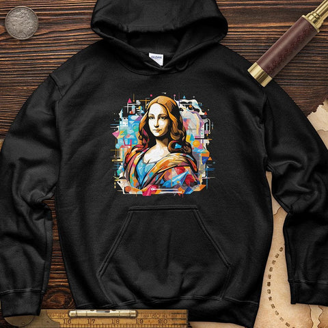 Mona Lisa Pastel Hoodie Black / S