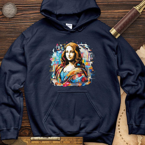 Mona Lisa Pastel Hoodie Navy / S