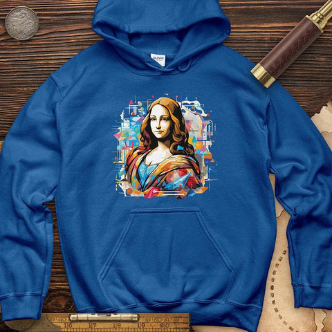 Mona Lisa Pastel Hoodie Royal / S