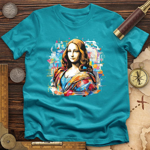Mona Lisa Pastel T-Shirt Tropical Blue / S
