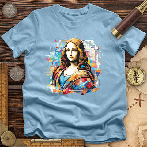 Mona Lisa Pastel T-Shirt Light Blue / S