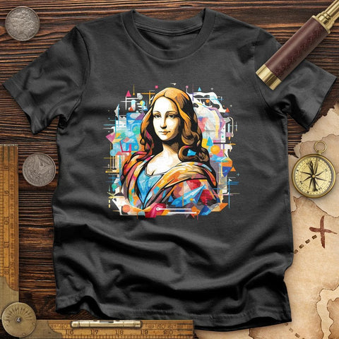 Mona Lisa Pastel T-Shirt Charcoal / S