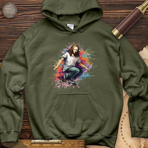 Mona Lisa Skateboard Hoodie