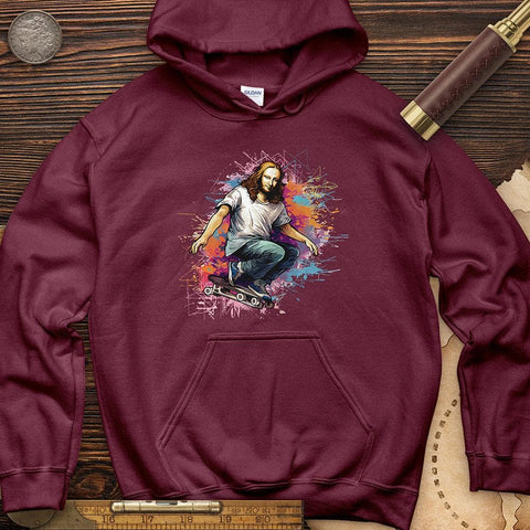 Mona Lisa Skateboard Hoodie