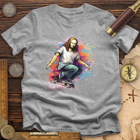 Mona Lisa Skateboard T-Shirt